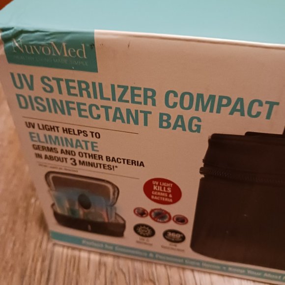 NWT! NUVOMED UV STERILIZER DISINFECTANT BAG - Picture 8 of 11